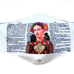 Frida Kahlo with Nature Fashionable Face Mask